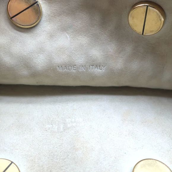 Christian Dior Bucket Bag Cream Grained Leather Small Shoulder Bag - Picture 12 of 12